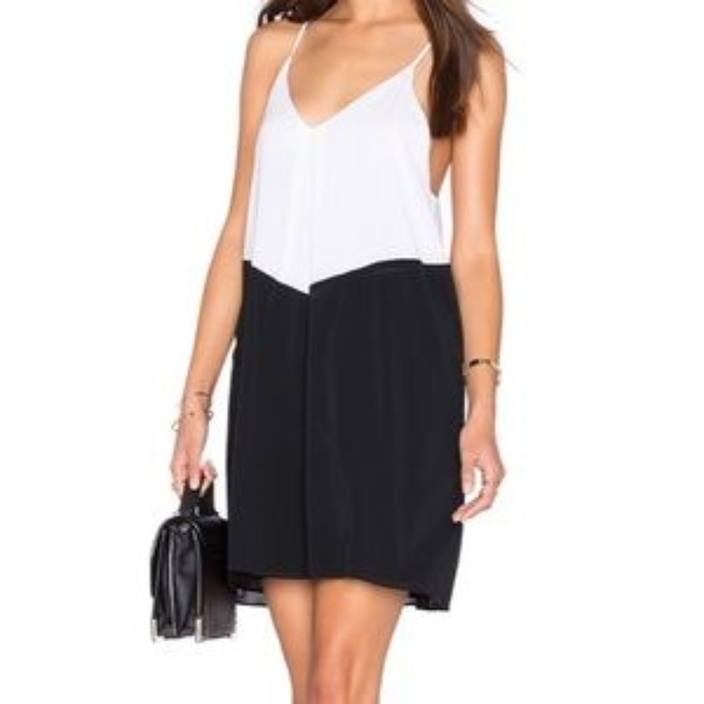 alice + olivia Belinda Colorblock Tank Mini Dress